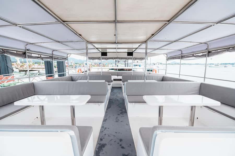 SUNWIND Phuket: Coral and Racha Islands Catamaran Tour - Comfort, crew, and onboard details