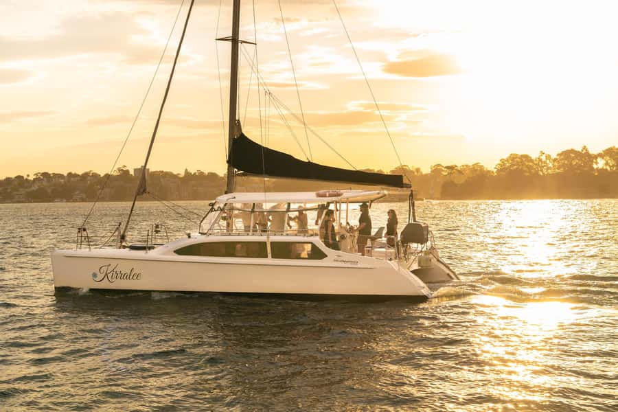 Sydney Harbour: Sunset Catamaran Cruise - Boarding at Man O’War Steps