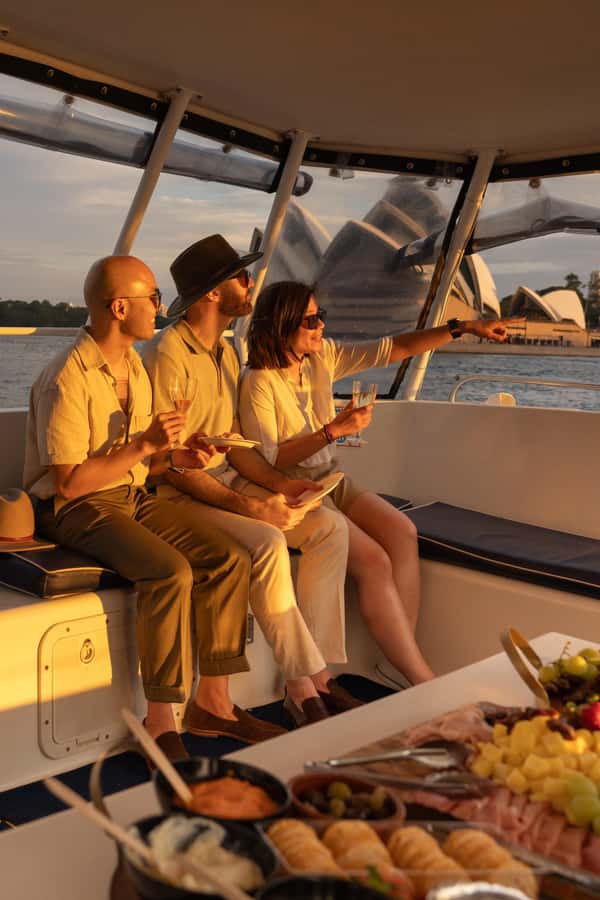 Sydney Harbour: Sunset Catamaran Cruise - The Opera House, Bridge, and Darling Harbour Loop