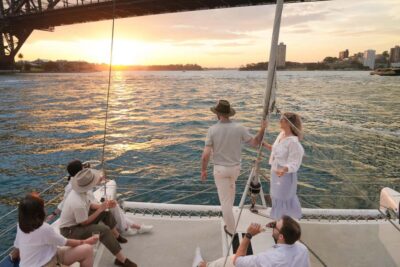 Sydney Harbour: Sunset Catamaran Cruise