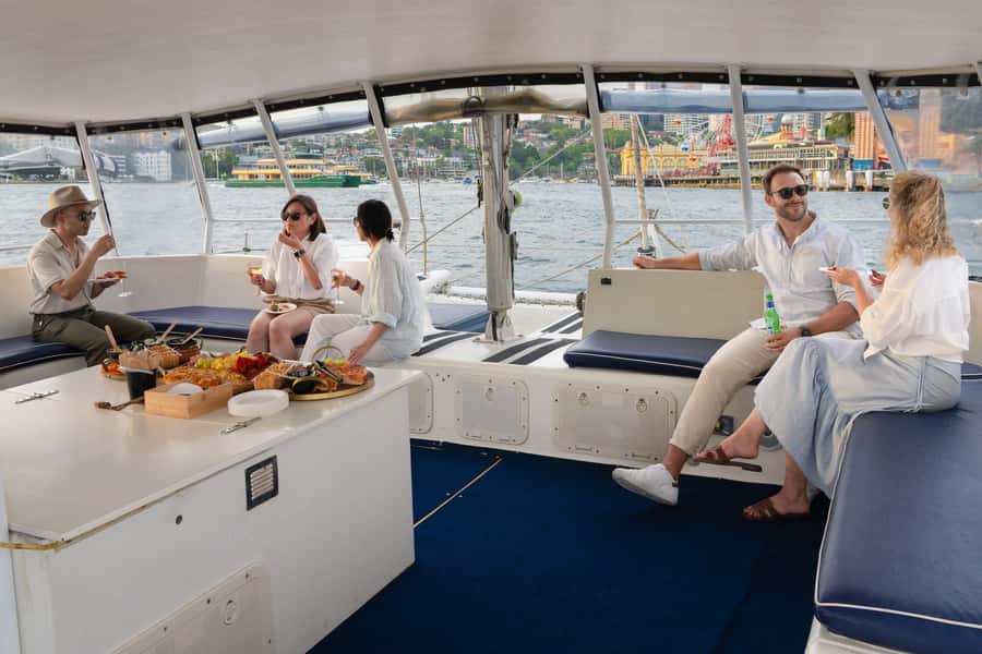 Sydney Harbour: Sunset Catamaran Cruise - Value at $41 Per Person