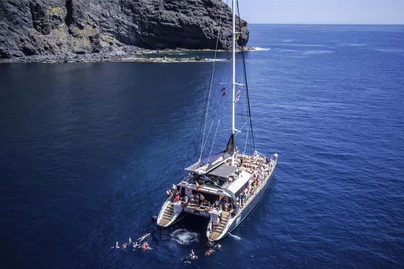 Tenerife: Catamaran Cruise with an Open Bar - Boarding the Freebird at southern Tenerife