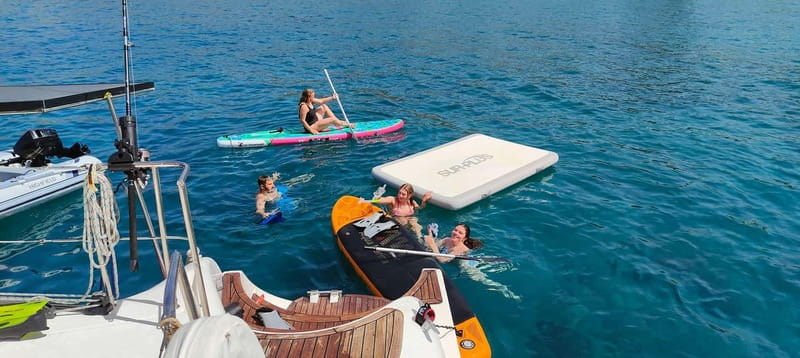 Tenerife: PRIVATE Catamaran cruise with Lunch and Drinks - The return sail to San Miguel