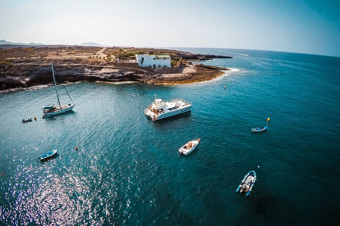 Tenerife Sunset Catamaran tour with transfer - Food and Drinks included. - From Puerto Colón to the open sea