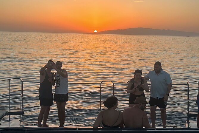 Tenerife Sunset Catamaran tour with transfer - Food and Drinks included. - Tapas, cava, and the onboard service