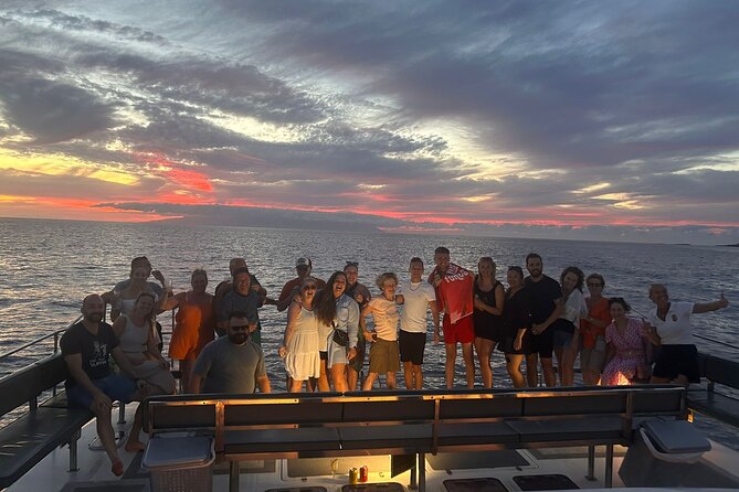 Tenerife Sunset Catamaran tour with transfer - Food and Drinks included. - Sea conditions and motion sickness