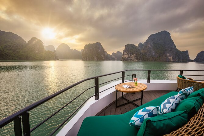 The Catamaran Luxury Day Cruise to Halong Bay from Hanoi(Best Selling) - Cooking demonstration and sunset tea