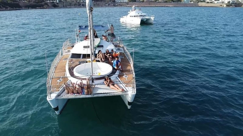Torrevieja: Catamaran cruise and sunset with swimming - Leaving Marina Salinas de Torrevieja