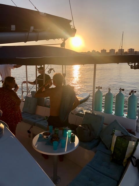 Torrevieja: Costa Blanca Catamaran Cruise - The crew and the mood onboard