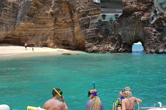 Tropical Catamaran Snorkeling & Sailing - Six hours between Little Bay and the open sea