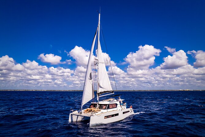 Tulum: Luxury Sail & Snorkel – All Inclusive 34' Catamaran - What a Private 34-Foot Catamaran Changes