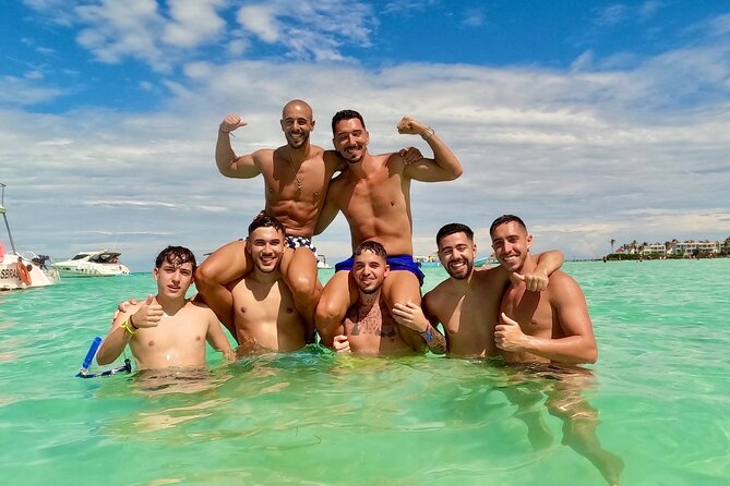 Unforgettable Catamaran Journey: Cancun to Isla Mujeres! - The return sail and sunset toast