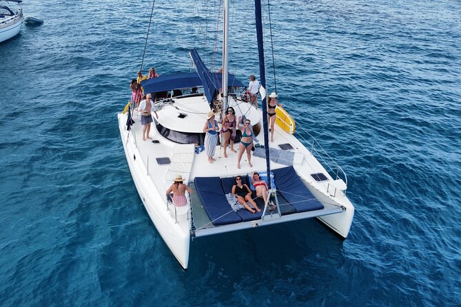 Unforgettable experience in Catamaran Ibiza and Formentera! - Cala d’Hort: the main lunch stop