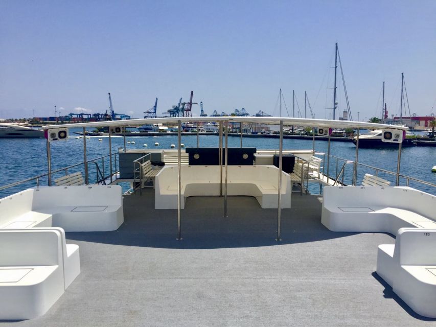 Valencia: Catamaran Cruise with Stop for Swimming - The swim stop near Port Saplaya