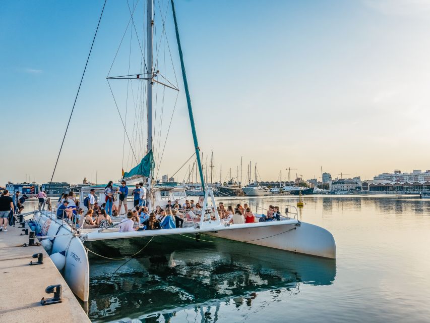 Valencia: Sailing Catamaran Cruise with Sunset Option and DJ - Drinks, cava, and extra costs