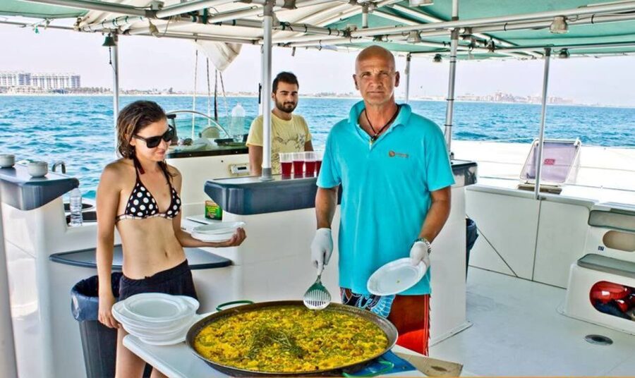 Valencia: Sailing Catamaran Cruise with Valencian Lunch - Is the net seating worth paying for?
