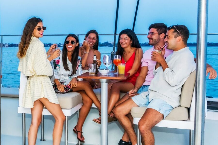 Venice: Catamaran Sunset Jazz Cruise with Aperitivo - Jazz, bossa, and the sound of the evening