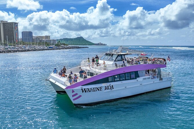 Waikiki: Friday Night Fireworks Catamaran Cruise - Starting at Ala Wai Yacht Harbor at 6:30 pm