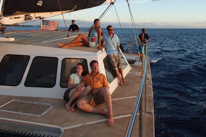 Waikoloa Signature Catamaran Sunset Sail - A sunset sail along Hawaii’s lava coast
