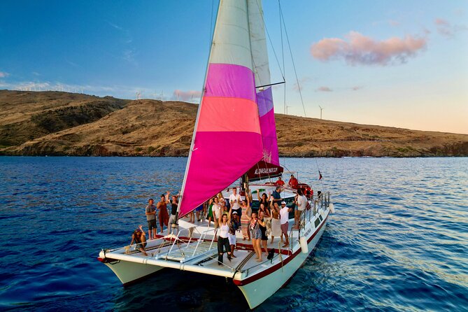 Whale Watching Tour on a Charming Hawaiian Catamaran From Maalaea - Boarding Winona and finding your place