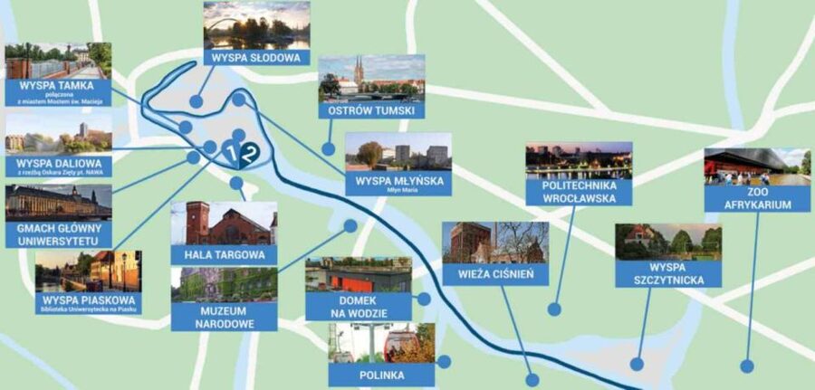Wroclaw: City Walk and Cruise by Luxury Solar Catamaran - What the two-hour schedule really gives you
